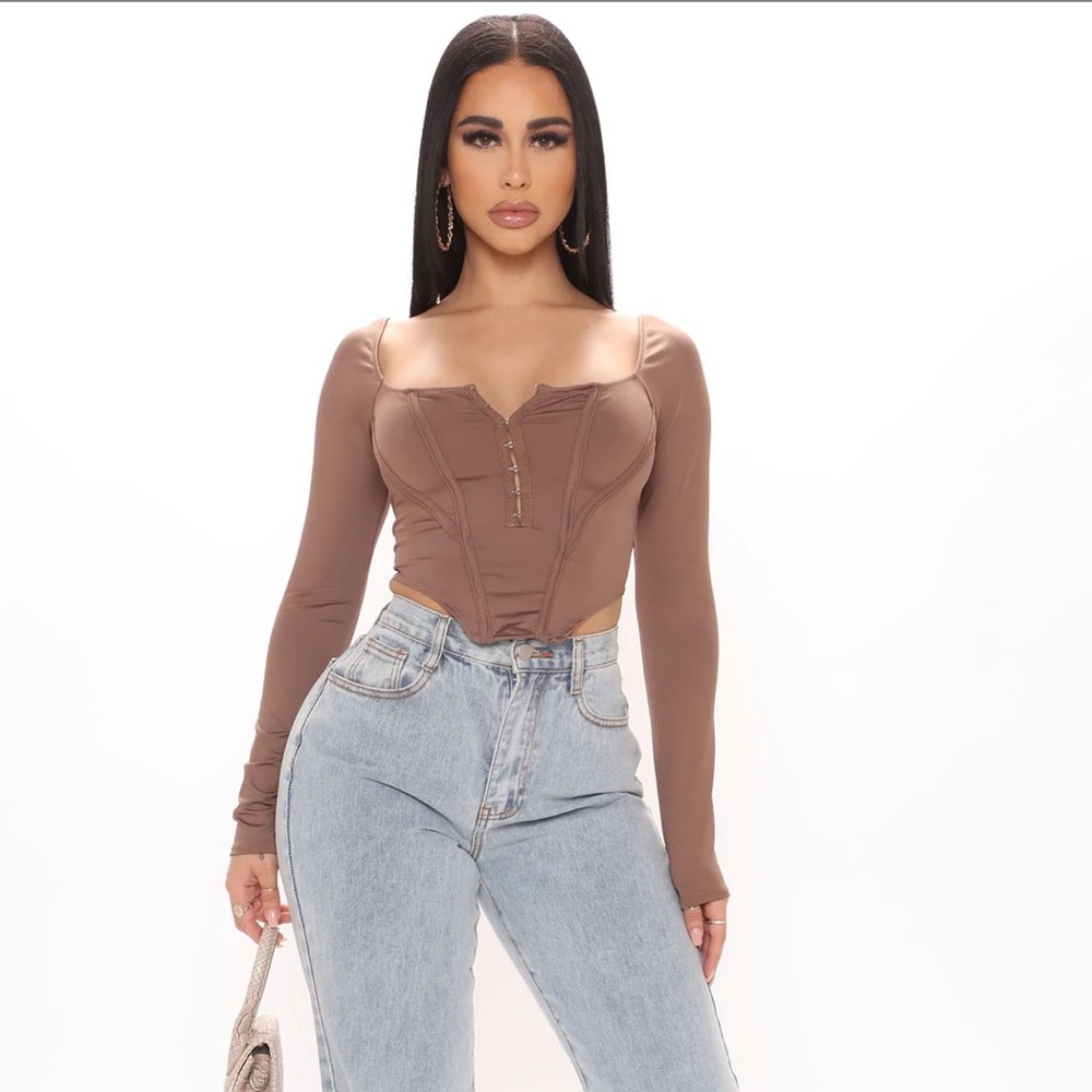 Dangerous Temptation Long Sleeve Corset
